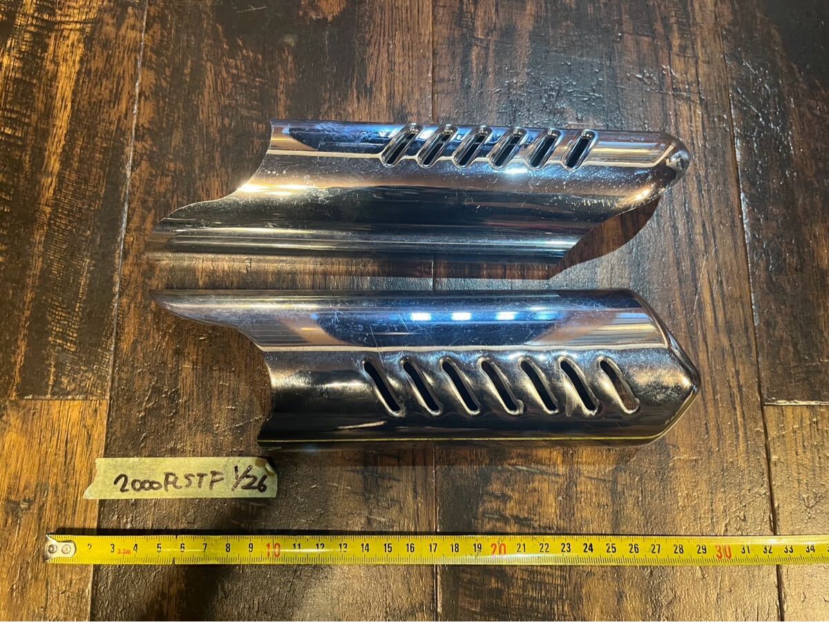 ハーレー2000年flstfソフテイルにて使用!フォークカバー拍卖