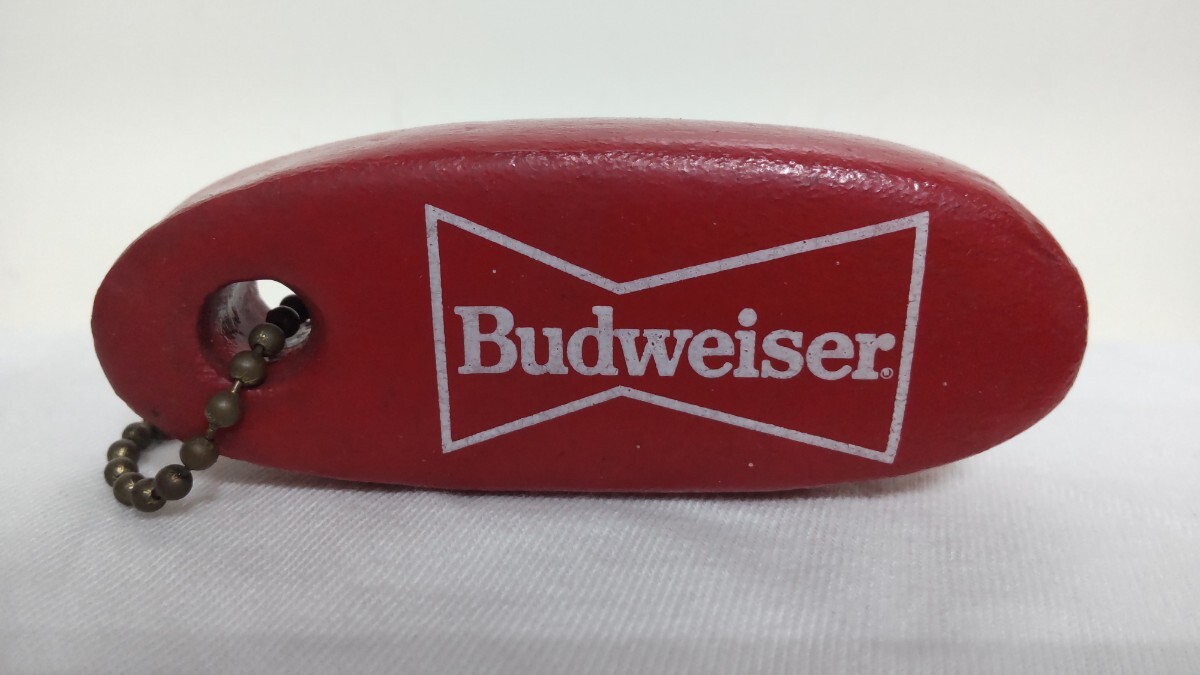 バドワイザー キーフロート キーホルダー ヴィンテージ オールド Budweiser 中古 レトロ 昭和 平成拍卖