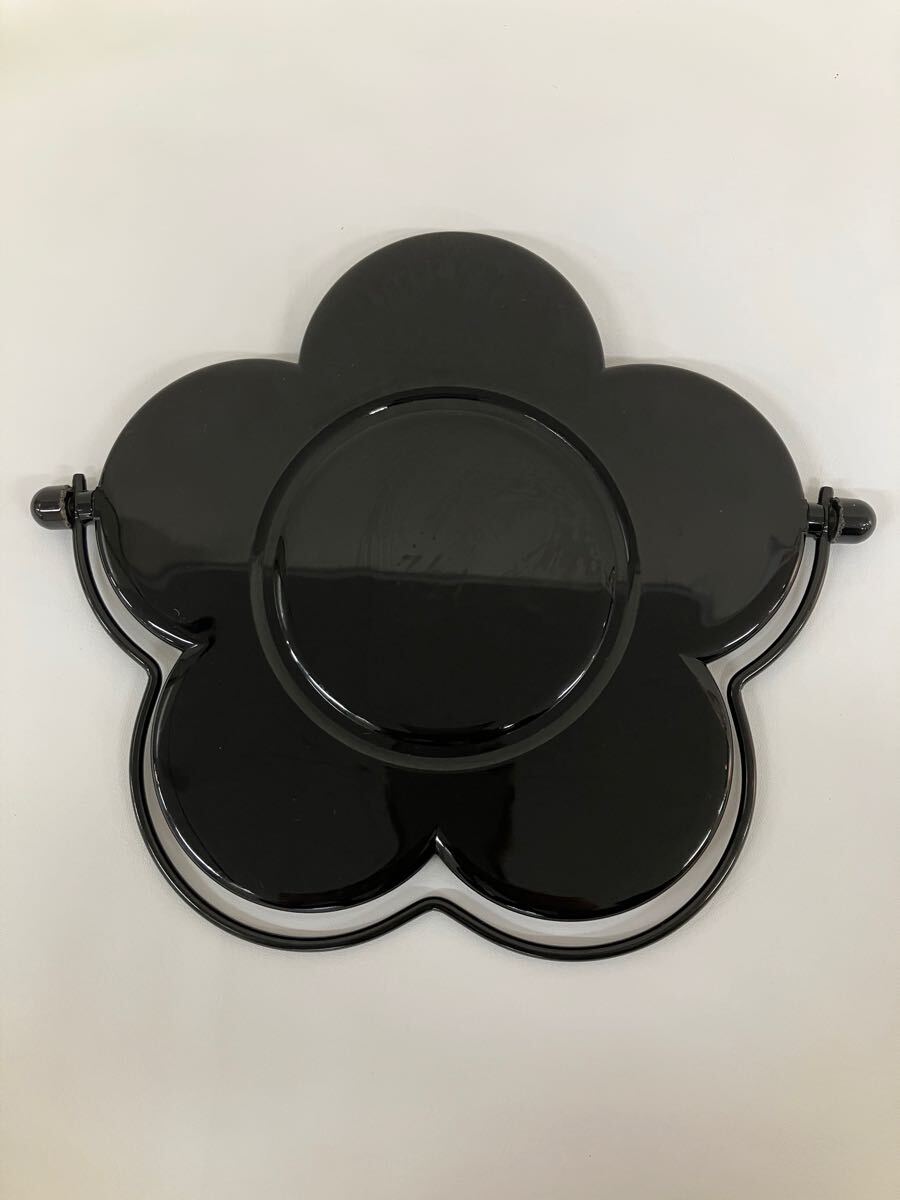 j12d79 MARY QUANT マリークワント デイジー型スタンドミラー 黒 拍卖