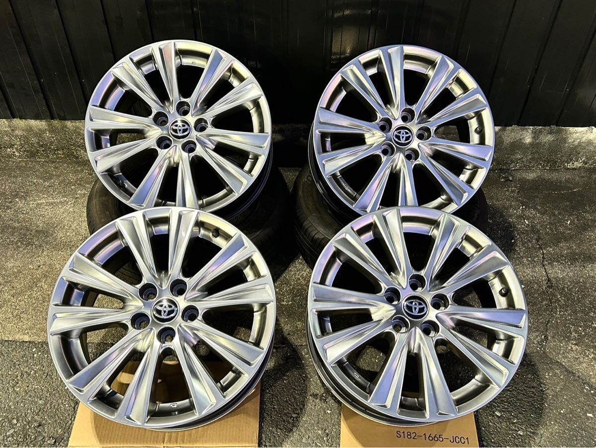 トヨタ アルファード 30系 純正18インチアルミホイール 拍卖