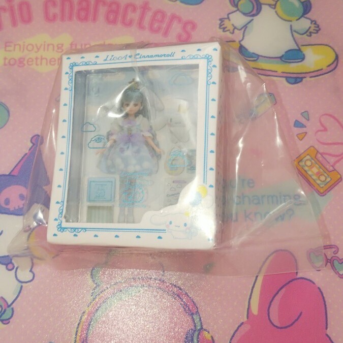 リカちゃんスタイリッシュドールサンリオキャラクターズミニチュアパッケージコレクションシナモロールアニバーサリースタイルガチャ拍卖