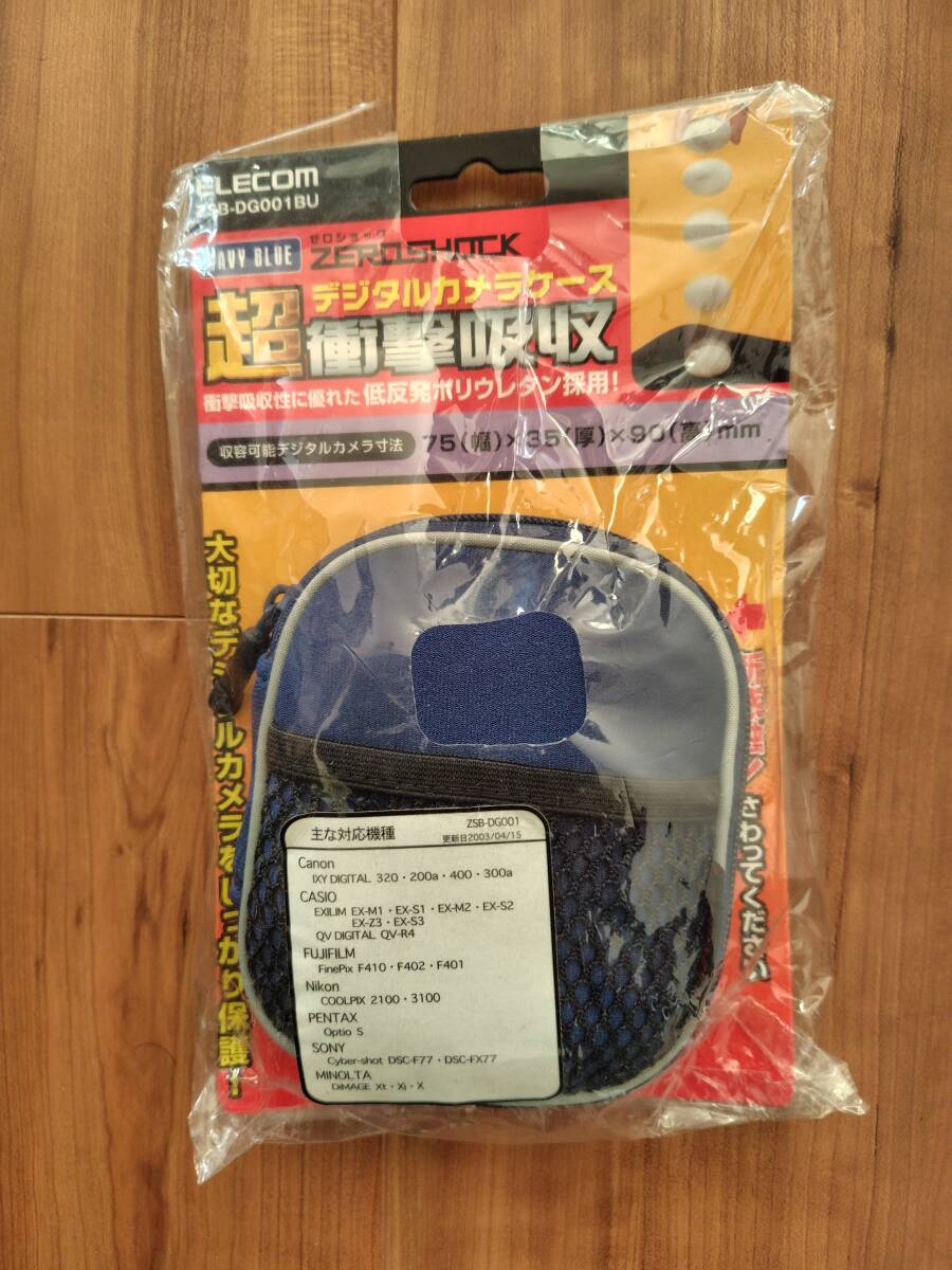 ELECOM エレコム デジタルカメラケース ゼロショック ZSB-DG001BU拍卖