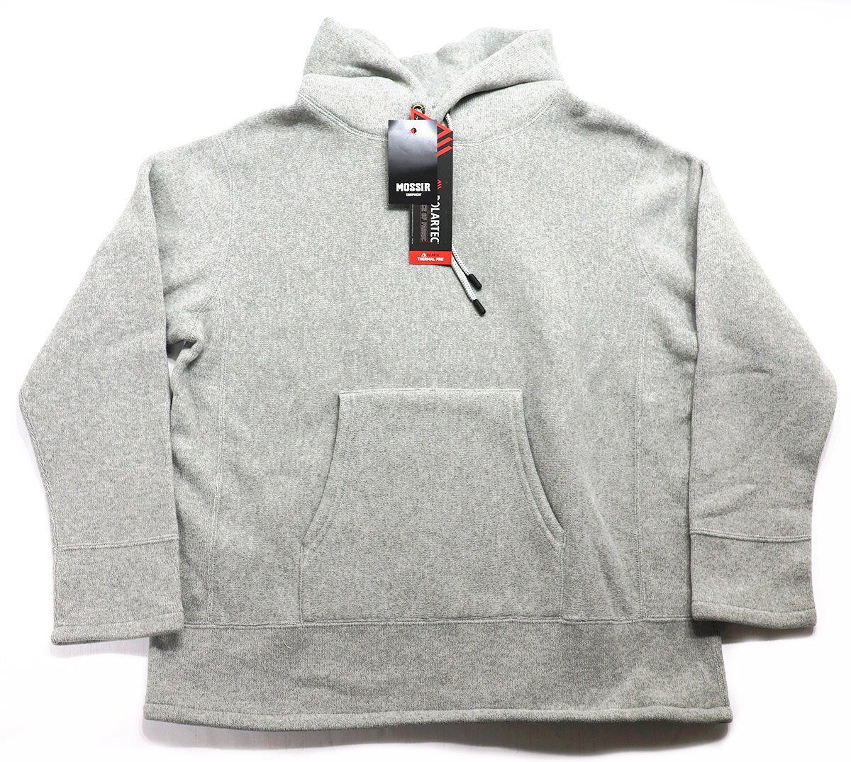 FINE CREEK - MOSSIR (ファインクリーク モシール) Kornelia / コーネリア フリースパーカー MOSW001 未使用品 OATMEAL size 38(M)拍卖