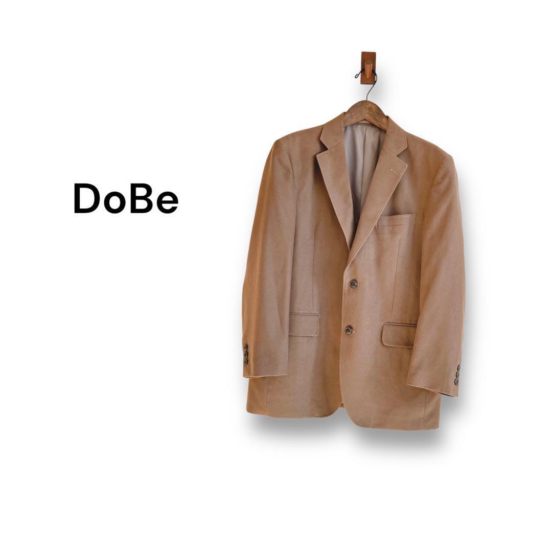 DoBe ジャケット【3L相当】美品 ベロア風 ブラウン フォーマル拍卖