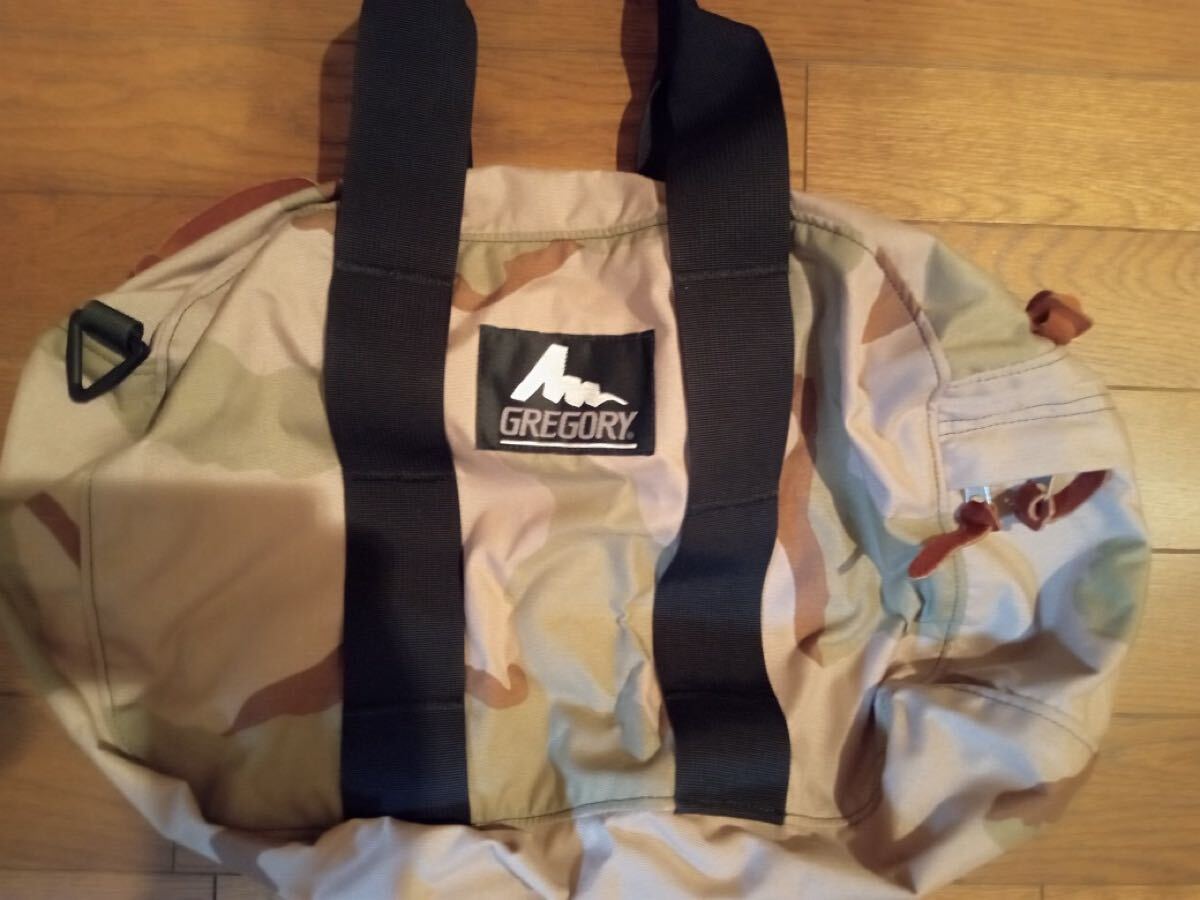 Gregory グレゴリー ダッフルバッグカモ拍卖