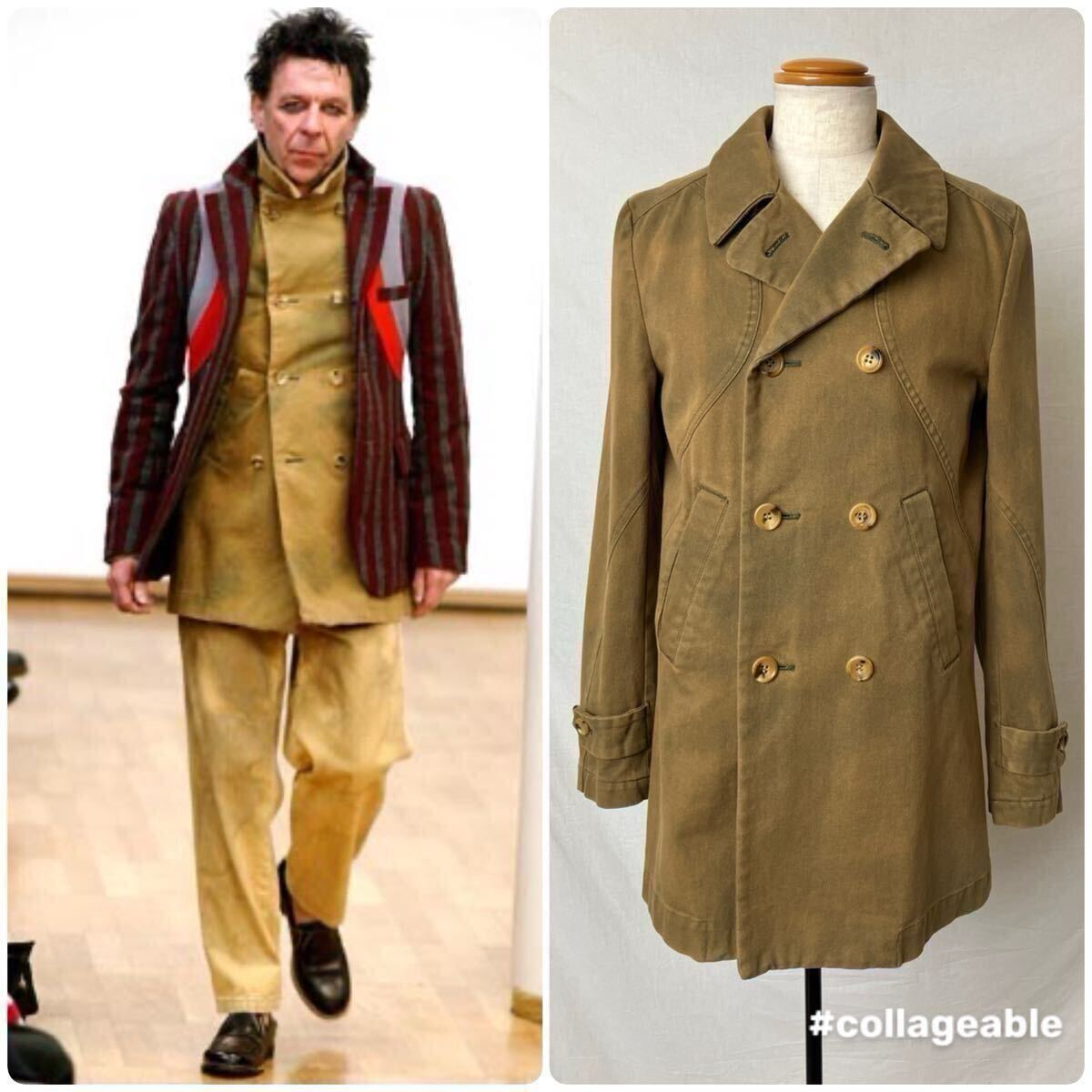 2003●カーブ期 vintage コムデギャルソン オムプリュスジャケット オールド comme des garconsヴィンテージhomme plus アーカイブArchive拍卖