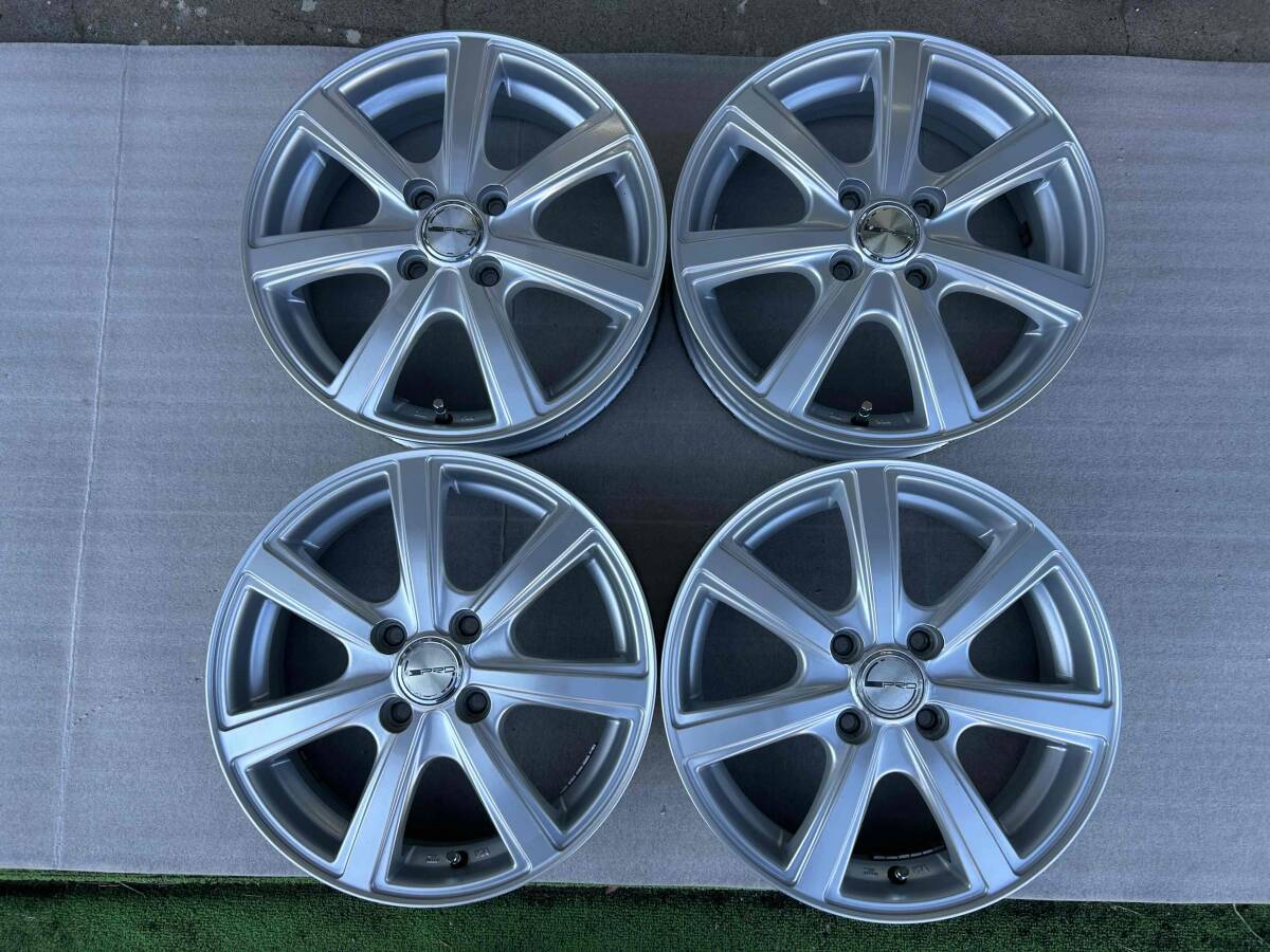 PRD 15インチ アルミホイール 4本セット 15×4.5J 4穴 PCD100 ET43拍卖