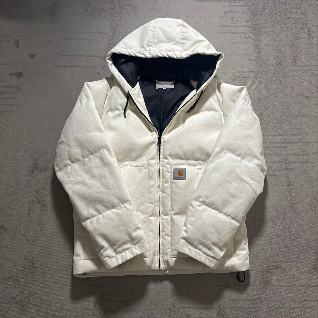 超美品 Carhartt ダック地 中綿 S アクティブジャケット拍卖