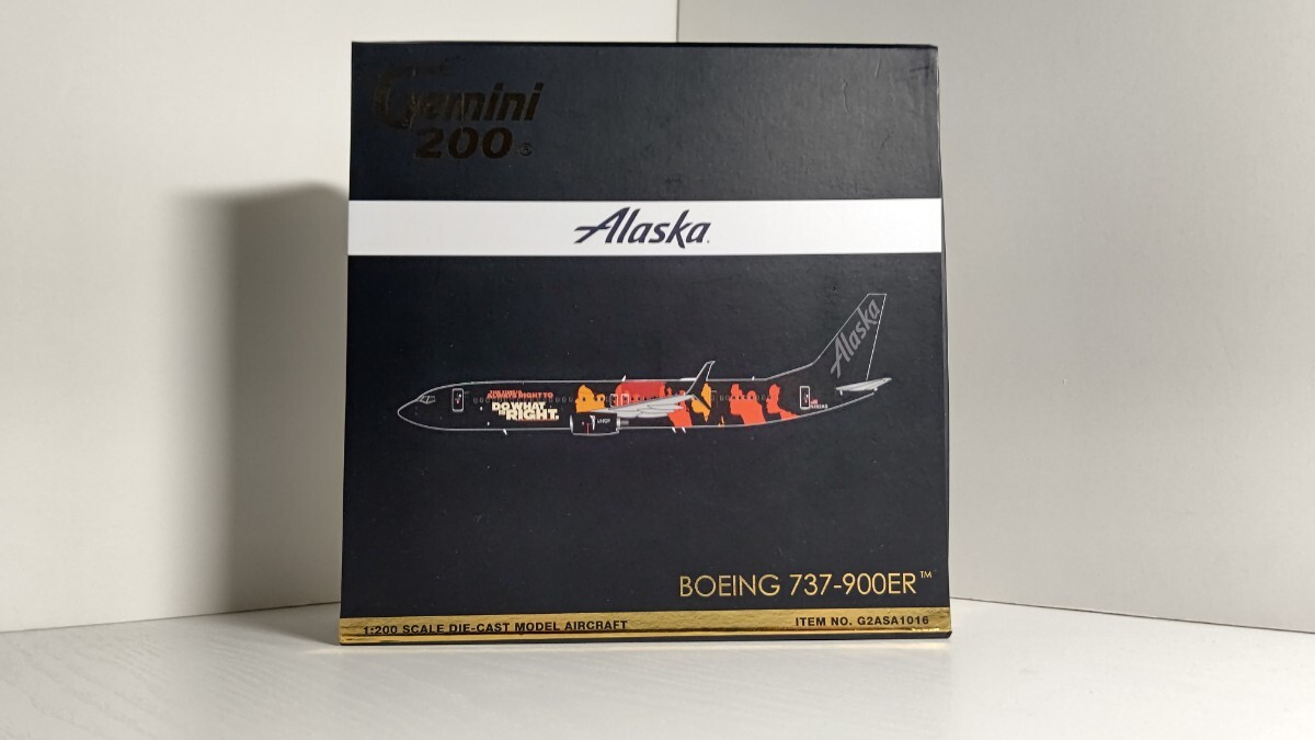 1/200 Gemini200 / Alaska Airlines アラスカ航空 BOEING B737-900ER 旅客機 拍卖
