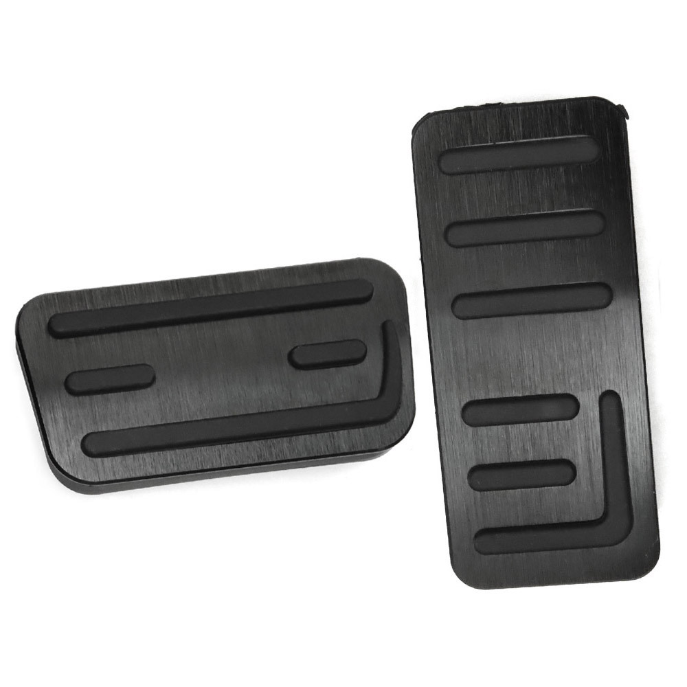 ホンダ 新型フリード GT系 専用 アルミ ペダルカバー ブレーキ アクセル カバー 穴あけは不要です 2点セット ブラック拍卖