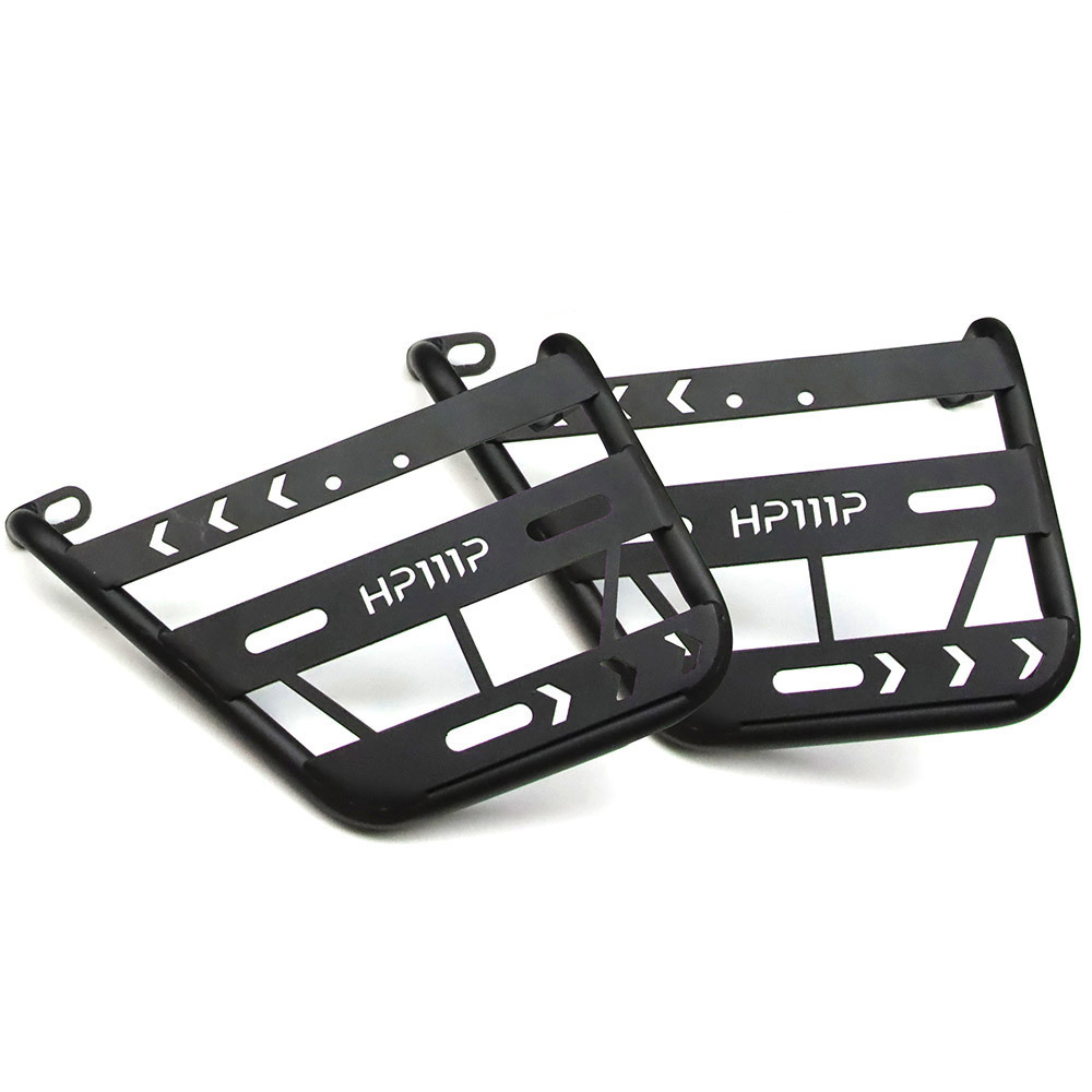 ホンダ スーパーカブ 50/110 クロスカブ 50/110 サイドバッグサポート 左右セット サドルバッグサポート 取付簡単 防錆加工 ブラック拍卖