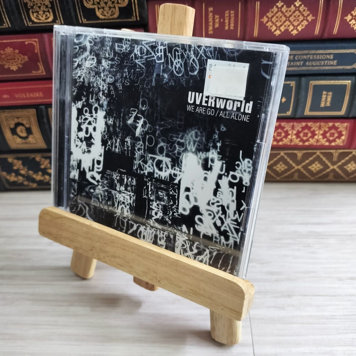 8-1 WE ARE GO/ALL ALONE(初回生産限定盤)(DVD付) UVERworld 02895拍卖