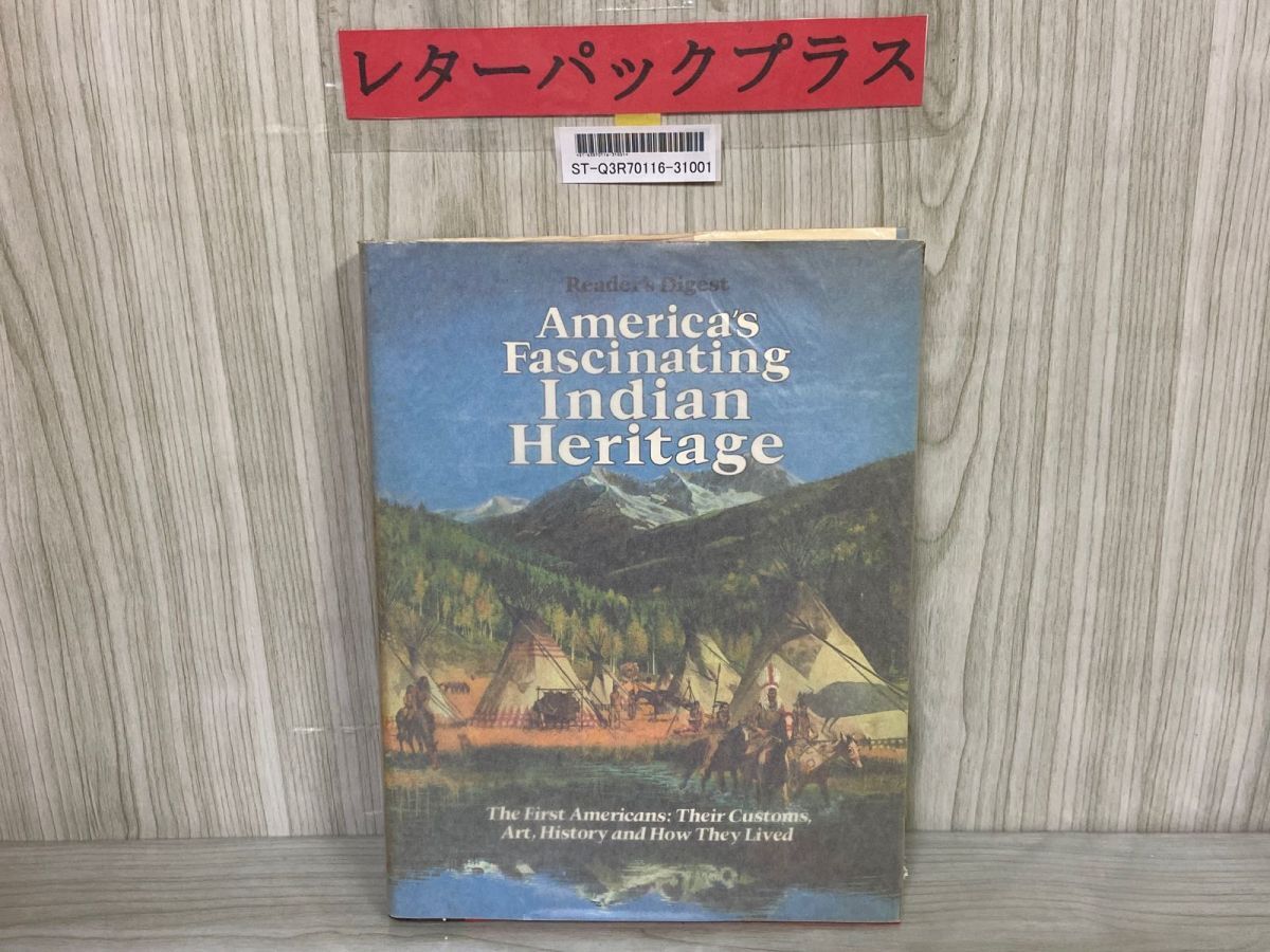 3-▲ 洋書 America’s Fascinating Indian Heritage アメリカ インディアン 先住民 1978年 昭和53年 Reader’s Digest拍卖