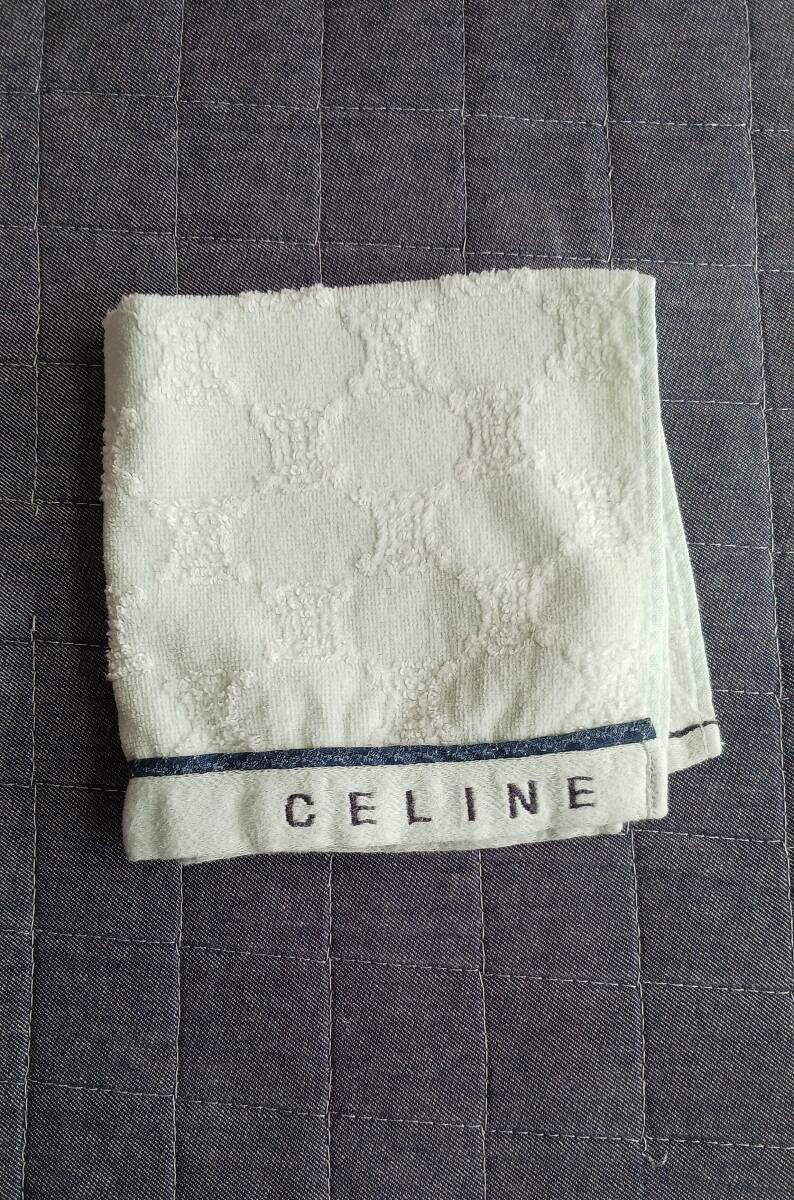 ★★CELINE ハンドタオル(水色)E41拍卖