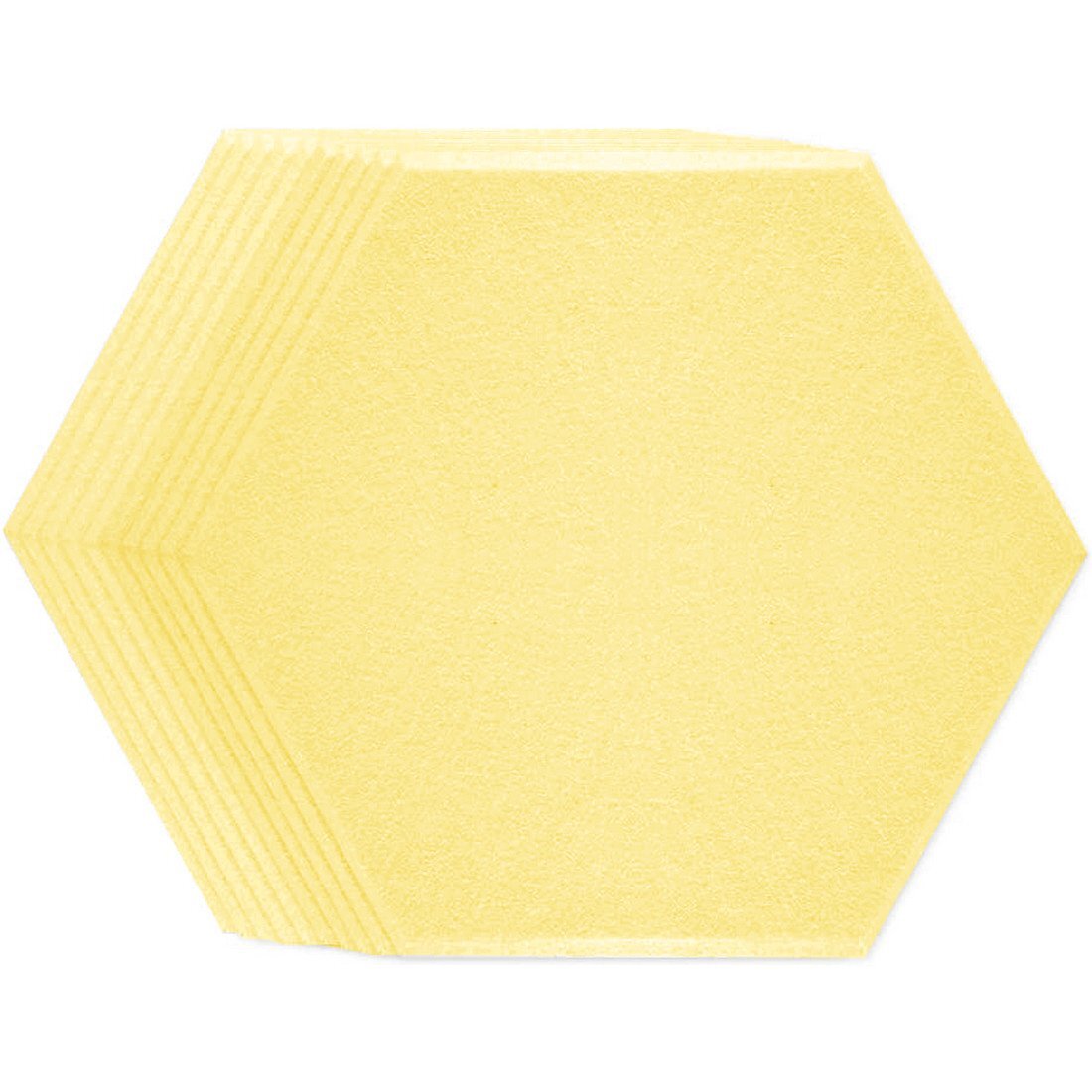 吸音材 イエロー 40枚セット 30*26*0.9cm 面取りあり 吸音シート 防音シート 縦約26*横約30*辺拍卖