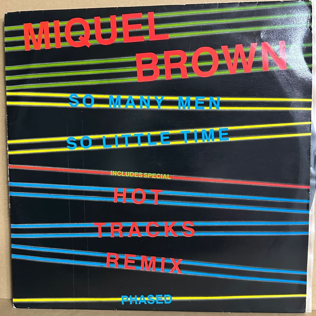 【12'】 MIQUEL BROWN / SO MANY MEN , SO LITTLE TIME ※ HOT TRACKS MEGAMIX : ORIGINAL VERSION拍卖