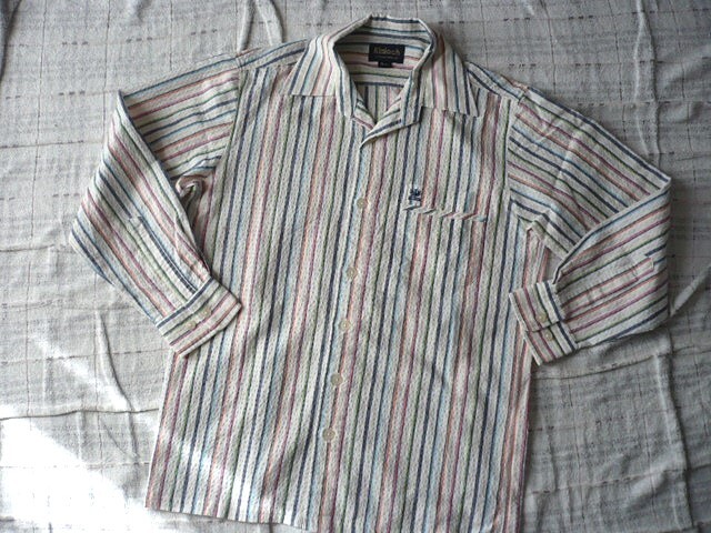 Kinloch Anderson★膨れコットンシャツ 刺繍拍卖