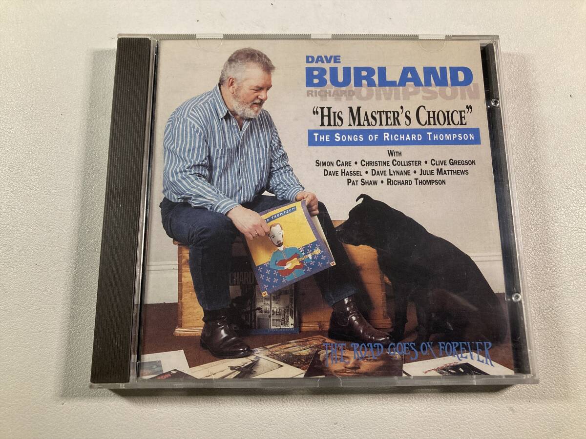 M15371◆Dave Burland/His Master's Choice - The Songs Of Richard Thompson◆デイブ・バーランド◆輸入盤◆拍卖