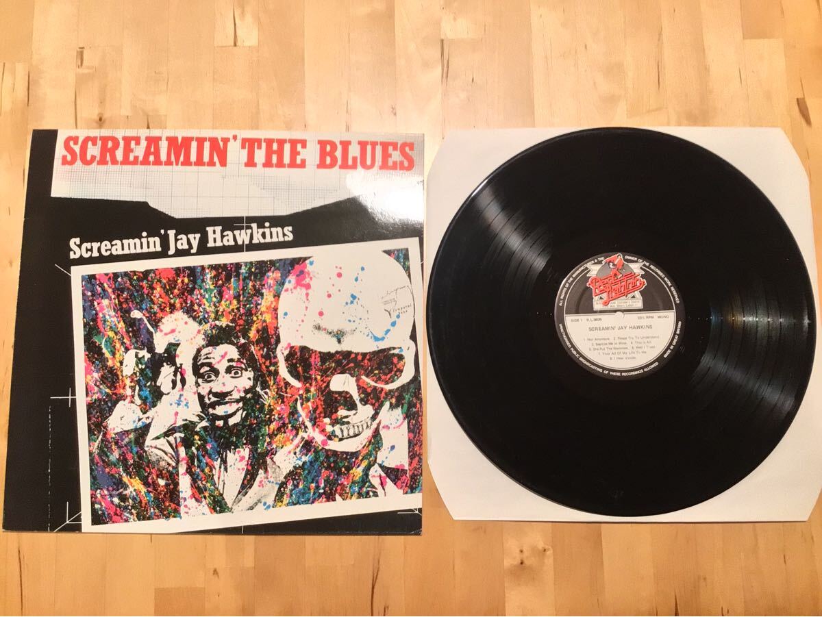 【LP】Screamin' Jay Hawkins / Screamin' The Blues (RL 0025) / 79年UK盤 / MONO / 盤ソリ有拍卖