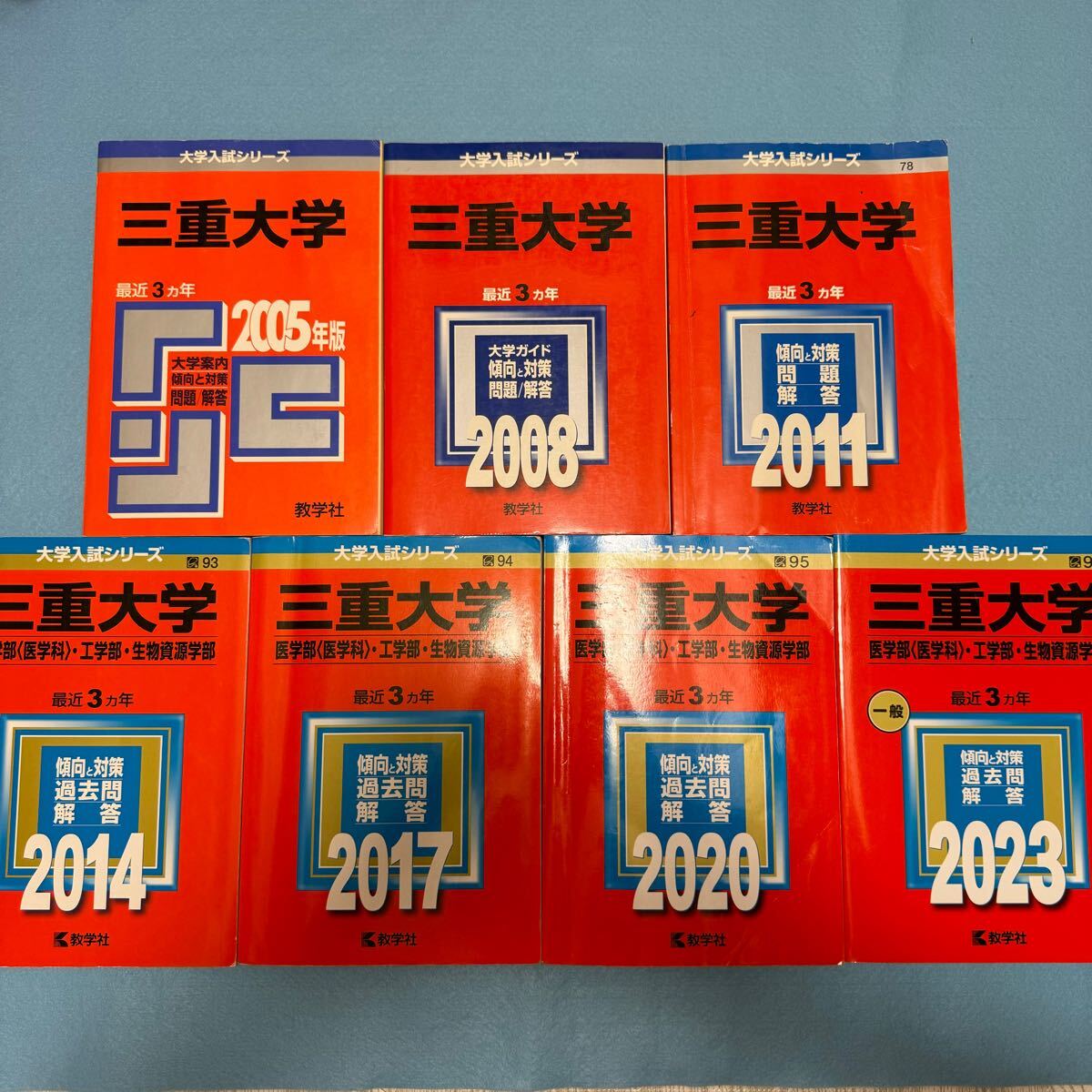 【翌日配送】 赤本 三重大学 理系 医学部 2002年~2022年 21年分拍卖