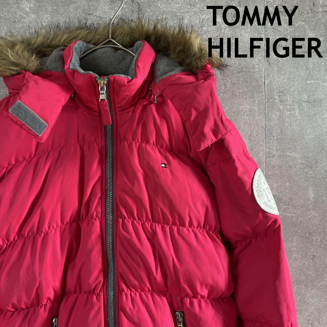 TOMMY HILFIGER ダウンジャケット フードファー XLレディースab拍卖