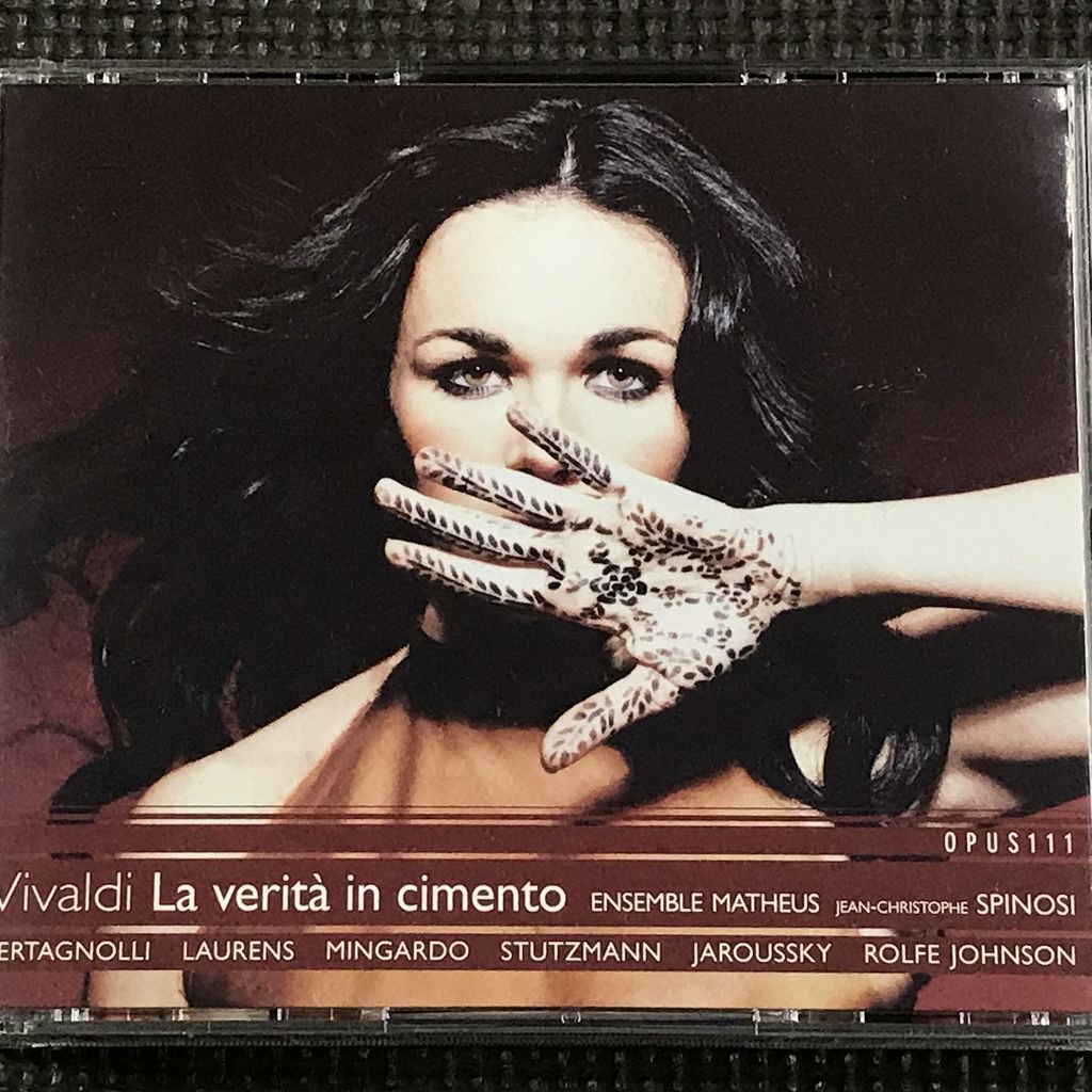 ヴィヴァルディ Vivaldi:La Verita in cimento RV 739 3CD ※外箱・ブックレットなし拍卖