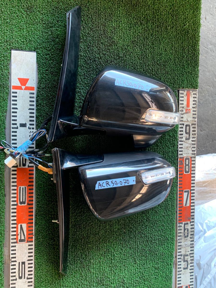 エスティマ ドアミラー 社外 acr50 50 55 シルクブレイズ レンズ拍卖