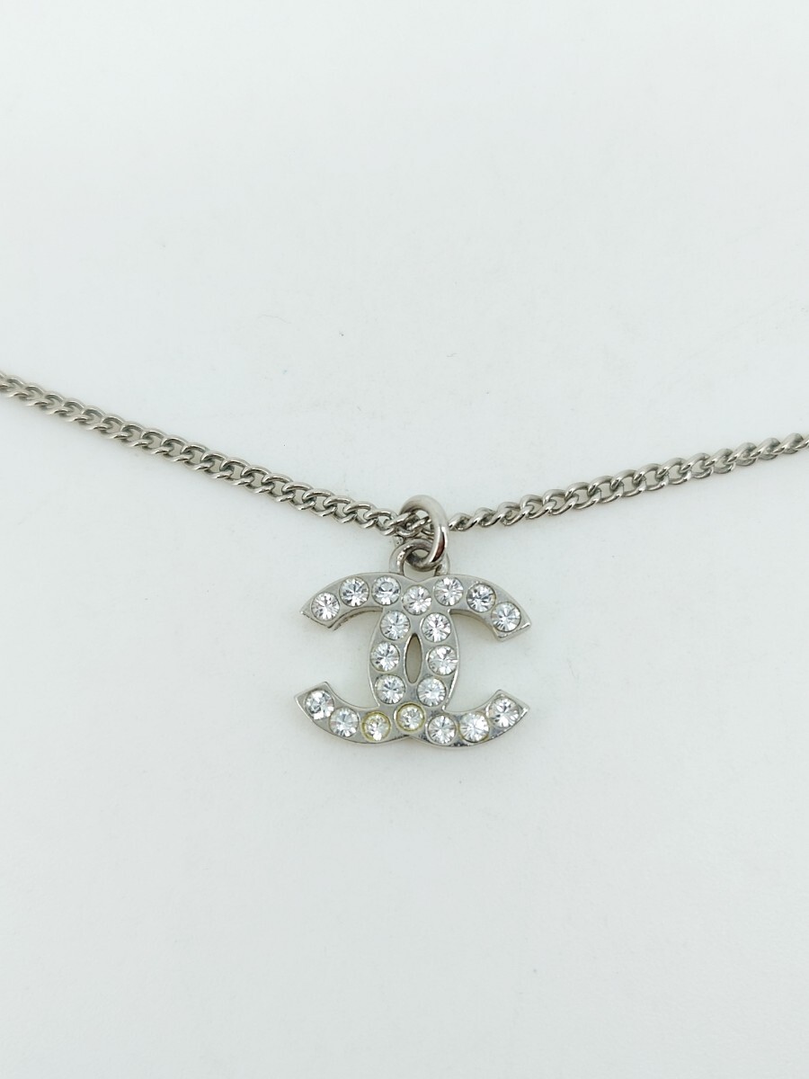 CHANEL シャネル ストーン ネックレス F12 w拍卖
