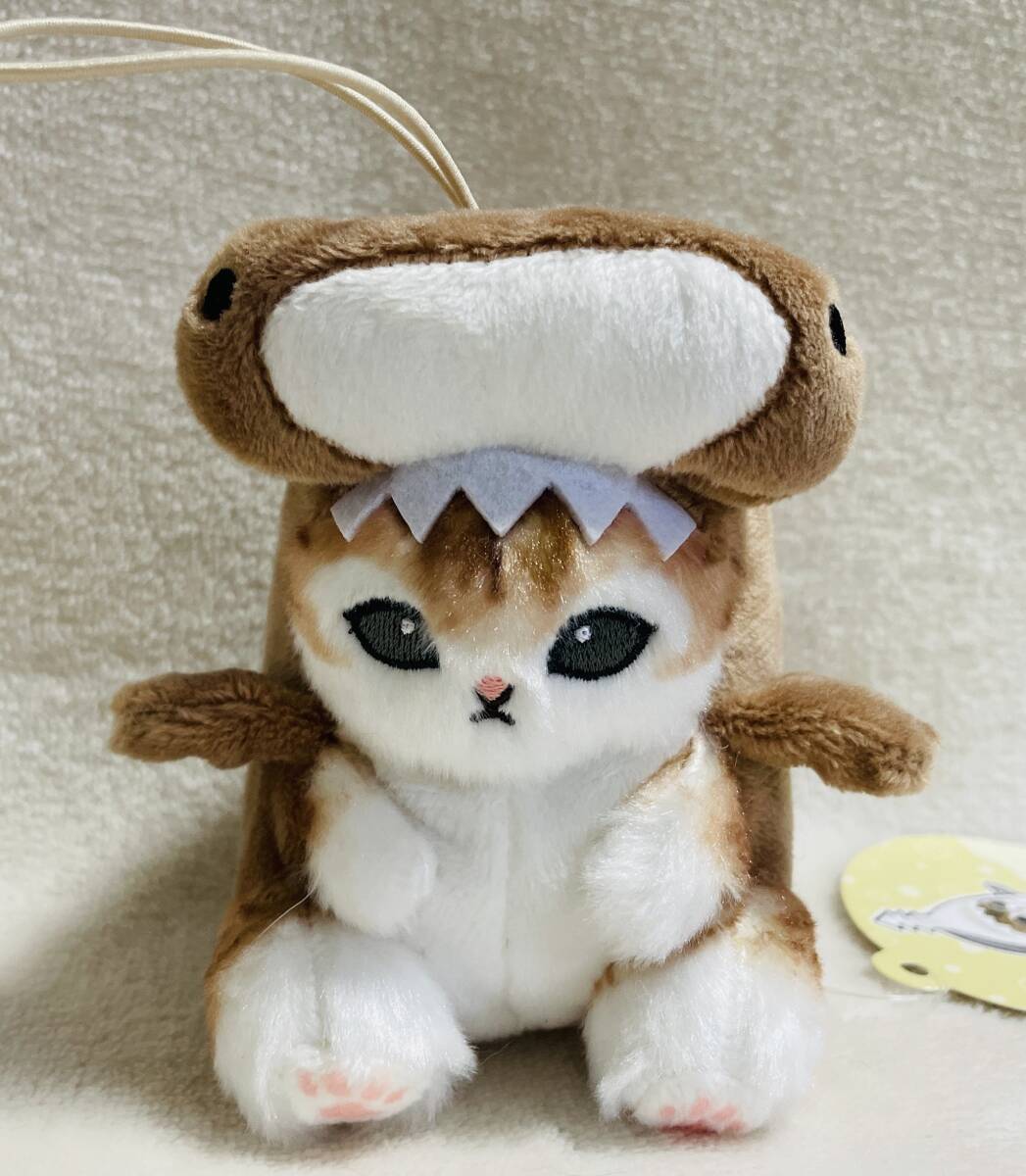 ☆mofusand サメにゃん マスコット ぬいぐるみ シュモクザメ☆モフサンド 猫 海の生き物拍卖