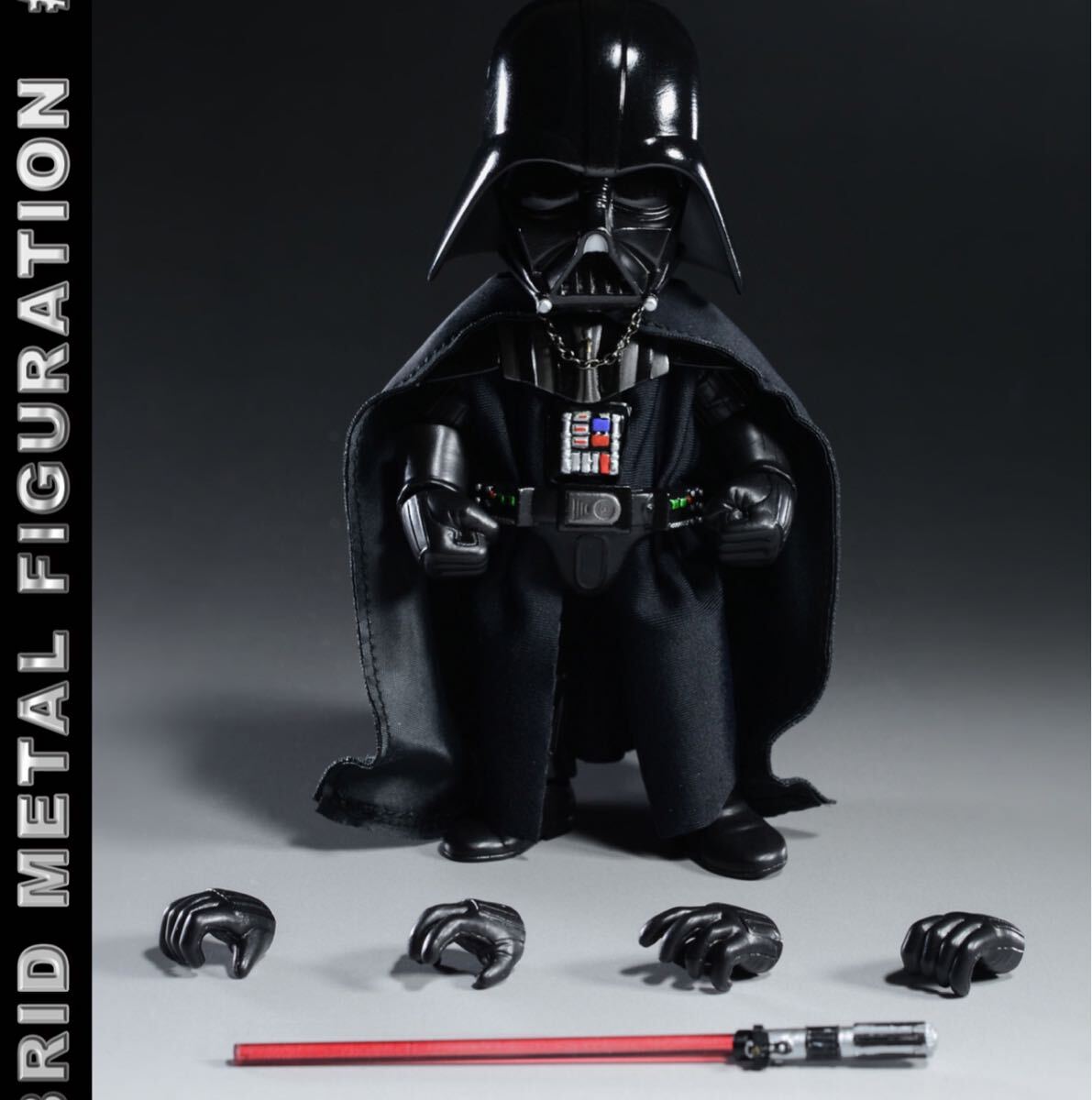 ハイブリッド・メタル・フィギュレーション #011 ダース・ベイダー スターウォーズ フィギュア ヒーロークロス HMF ホットトイズ拍卖