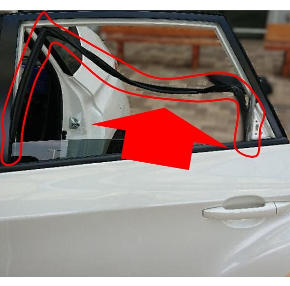 ☆新品 未使用 純正部品 スバル インプレッサ GD GG 2代目 WRX STI ランチャネル フロント リア ドア セット ウェザーストリップ★拍卖