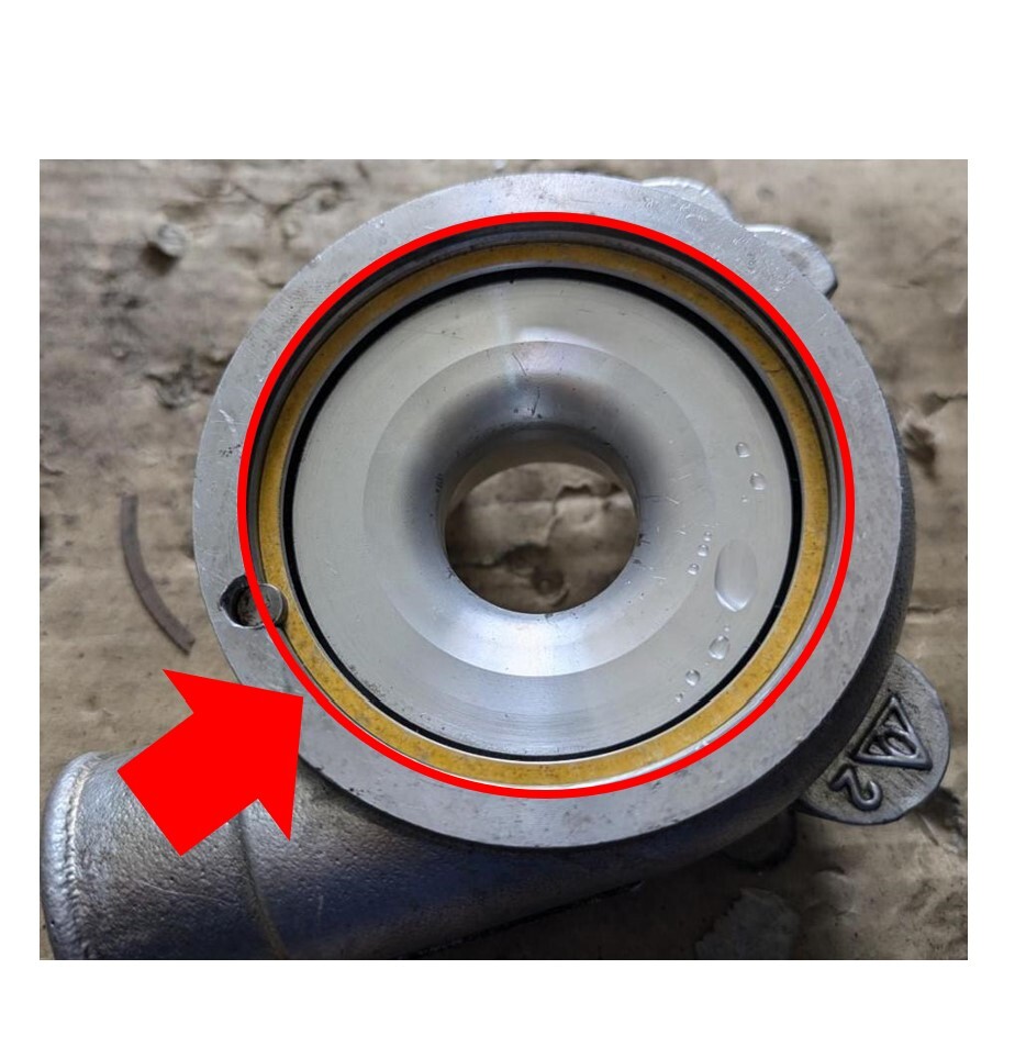 ★新品 未使用 純正部品 三菱 パジェロミニ H58A H53 H59A コンプレッサーカバーシム ターボ オーバーホール リフレッシュ 希少 レア★拍卖