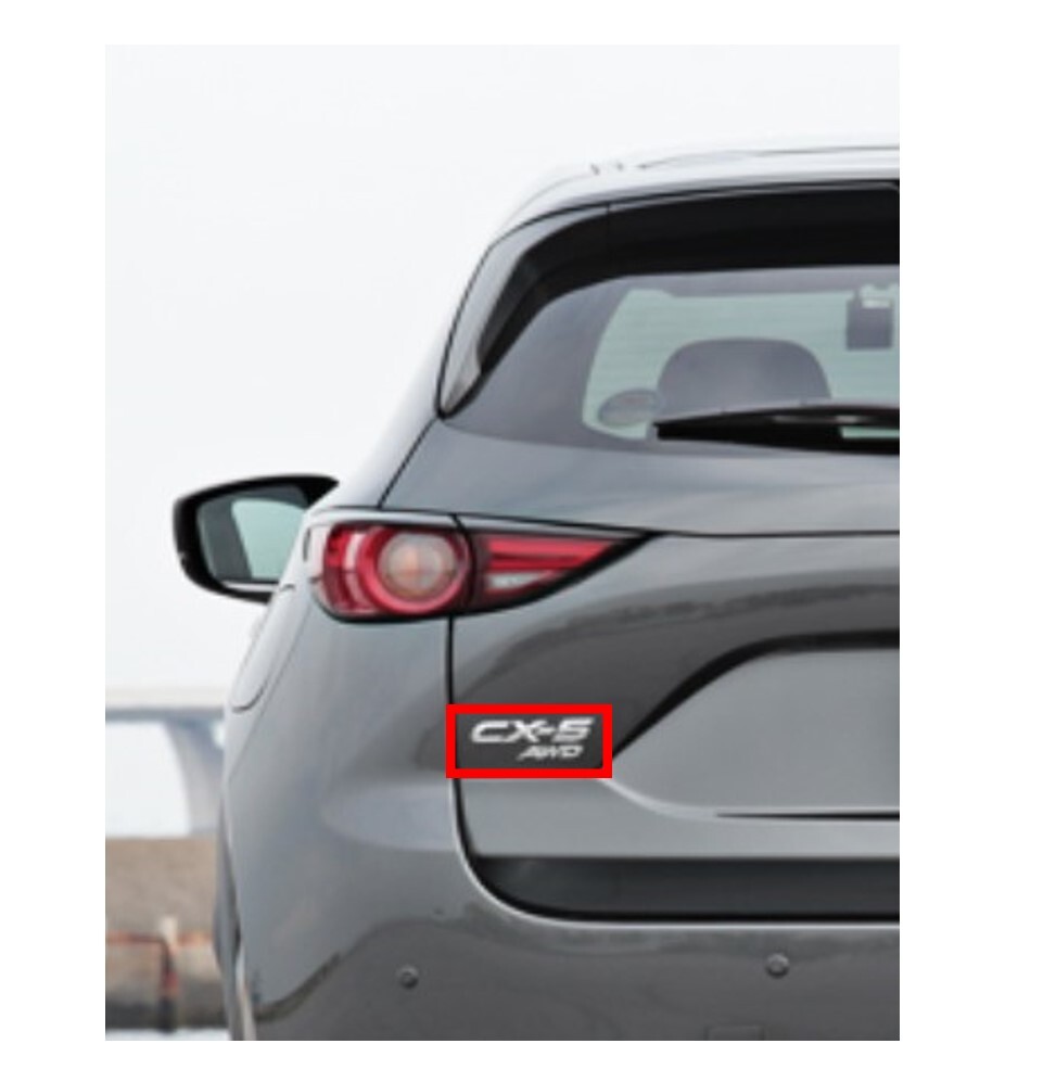 ★新品 未使用 純正部品 マツダ CX5 純正 マツダ リヤエンブレム CX5 AWD ボディ パーツ 車名 駆動 ロゴ 在庫限り 希少 レア★拍卖