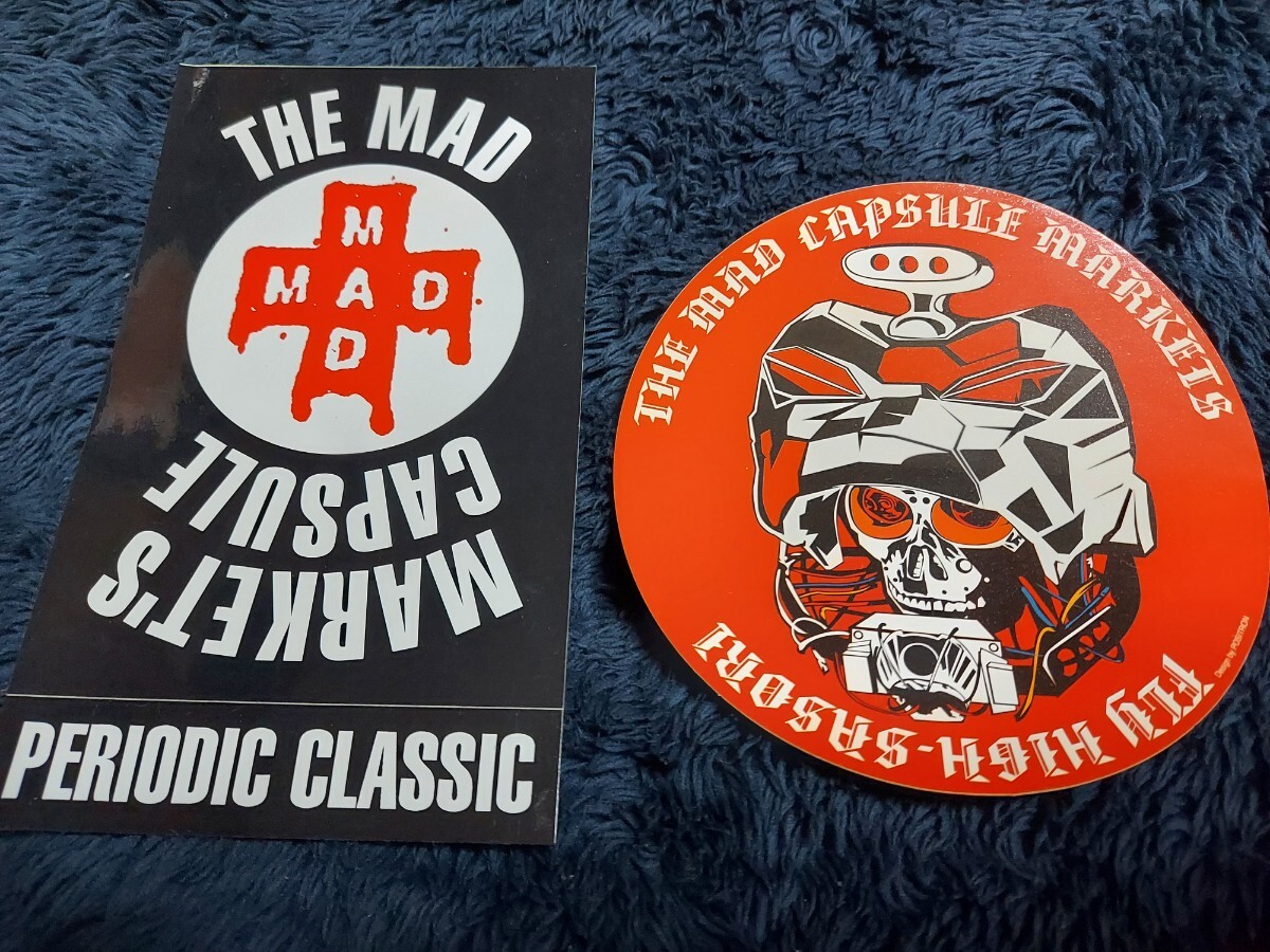 THE MAD CAPSULE MARKETS ステッカー 2枚 セット マッドカプセルマーケッツ マッドカプセル FLY HIGH拍卖