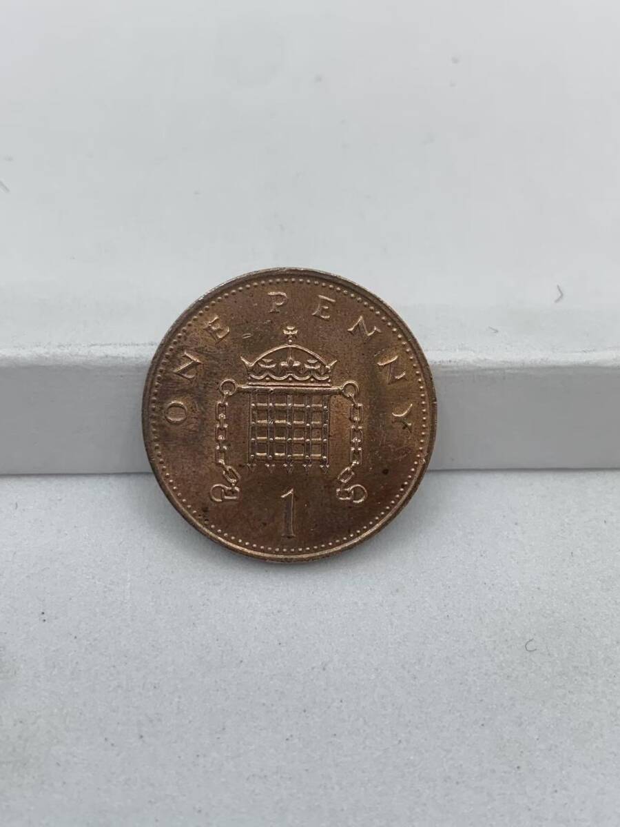中古 イギリス 1985年 1ペニー コイン ⑰拍卖
