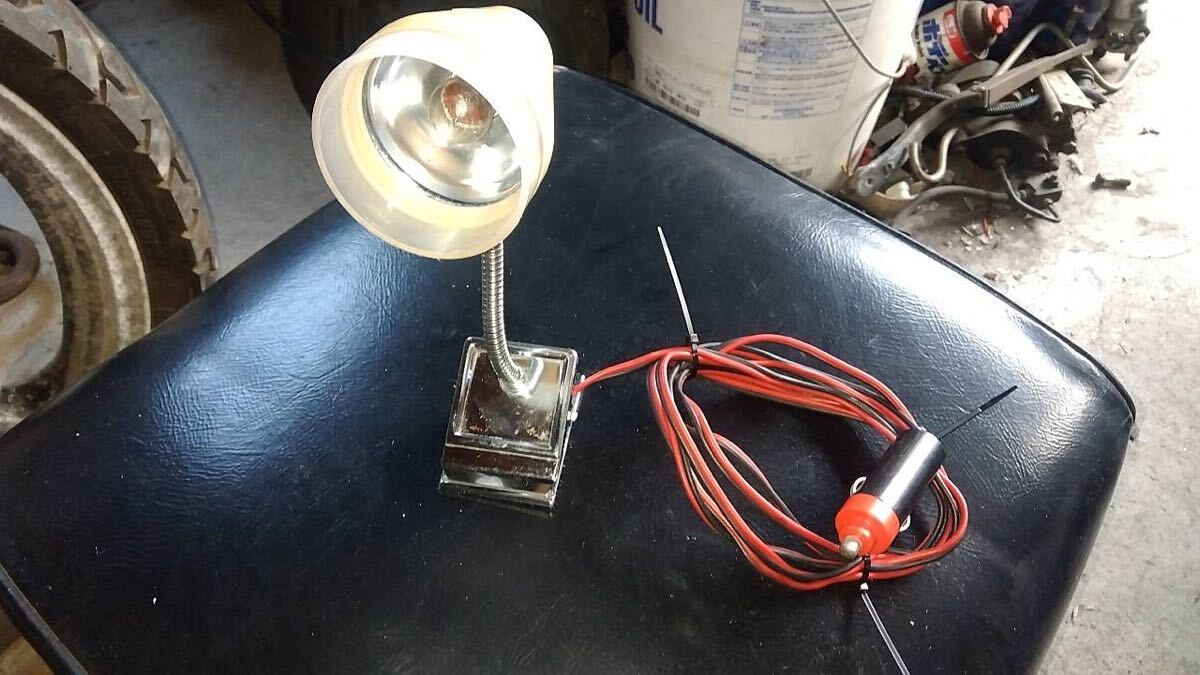 当時物 マップランプ 12V マグネット クリップ 昭和レトロ ビンテージ拍卖