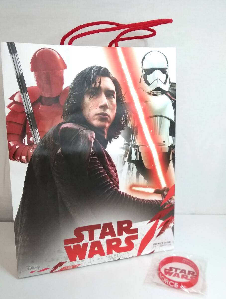 【JN-1244】非売品/スターウォーズ/紙袋 リストバンド セット/最後のジェダイ/STAR WARS/ショッパー/ノベルティ/中古(SH)拍卖