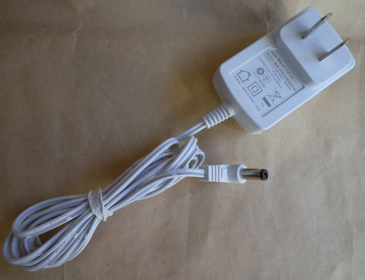 モダンデコ 純正ACアダプター 電源アダプタ CZH013180060JPWH 18V 0.6A 600mA 充電器 クリーナー用 掃除機 aza01用 ①②拍卖