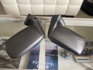 ■超美品 PORSCHE 911 930 ポルシェ純正ドアミラーハウジング 左右 930 964  SC 1台分拍卖