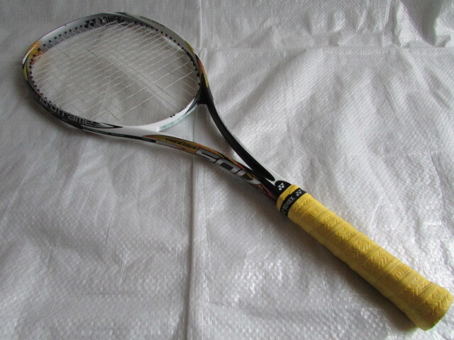 送料無料 使用少なめ ほぼキズ無 NEXIGA NXG 50V 軟式 ソフトテニス ラケット ヨネックス yonex ネクシーガ 中学生~ 中・上級者 前衛 向け拍卖