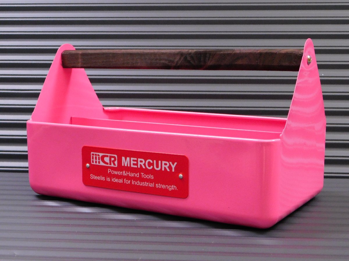 【MERCURY・マーキュリー】※《ハンディツールボックス / ピンク》 (ME048516) 工具入れ スパイスラック アメリカン拍卖