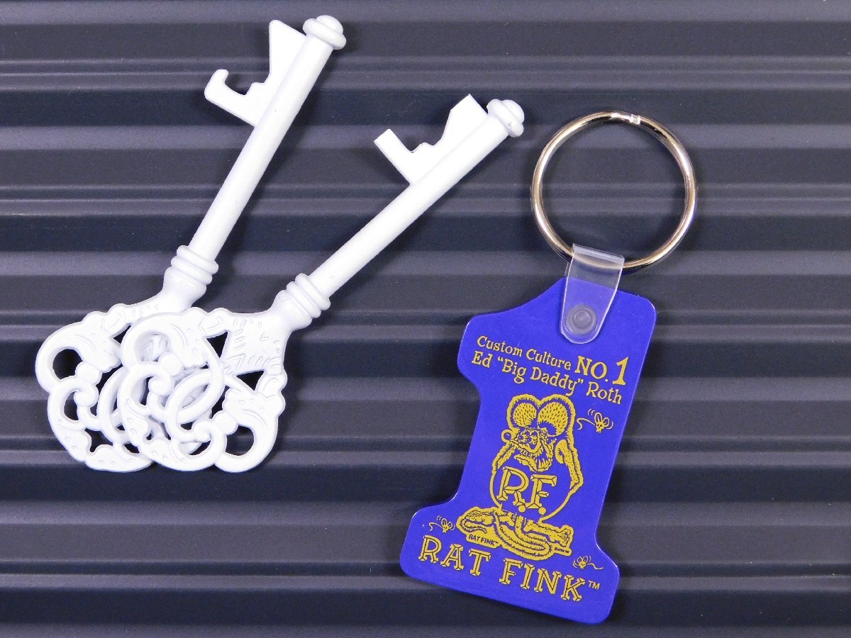 ◆送料\110◆【Rat Fink・ラットフィンク】※《#1 キーリング / パープル》 RKF040 MOONEYES ナンバーワン キーホルダー拍卖
