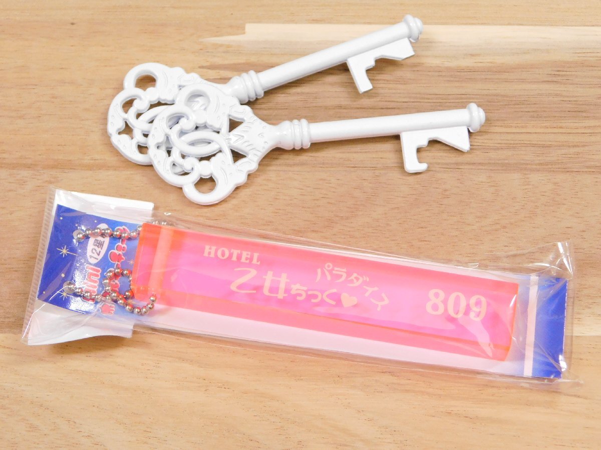 ◆送料\140◆【ミニホテルキーチェーン】※《HOTEL 乙女ちっくパラダイス 809》 レトロ 12星座 おとめ座 キーホルダー拍卖
