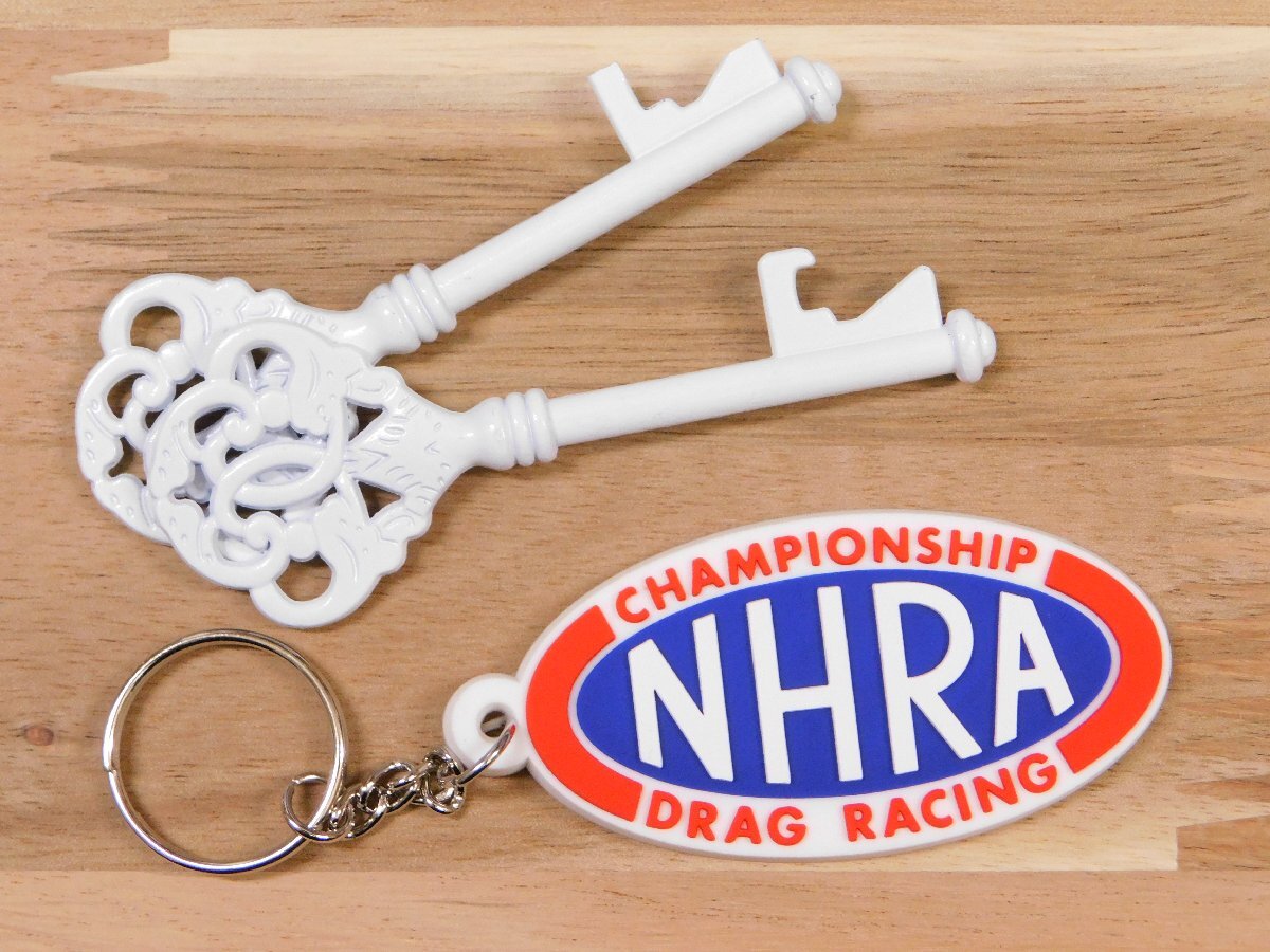 ◆送料\110◆【NHRA・全米ホットロッド協会】※《企業ロゴ・ラバーキーホルダー》 アメリカン雑貨 キーリング RC082拍卖
