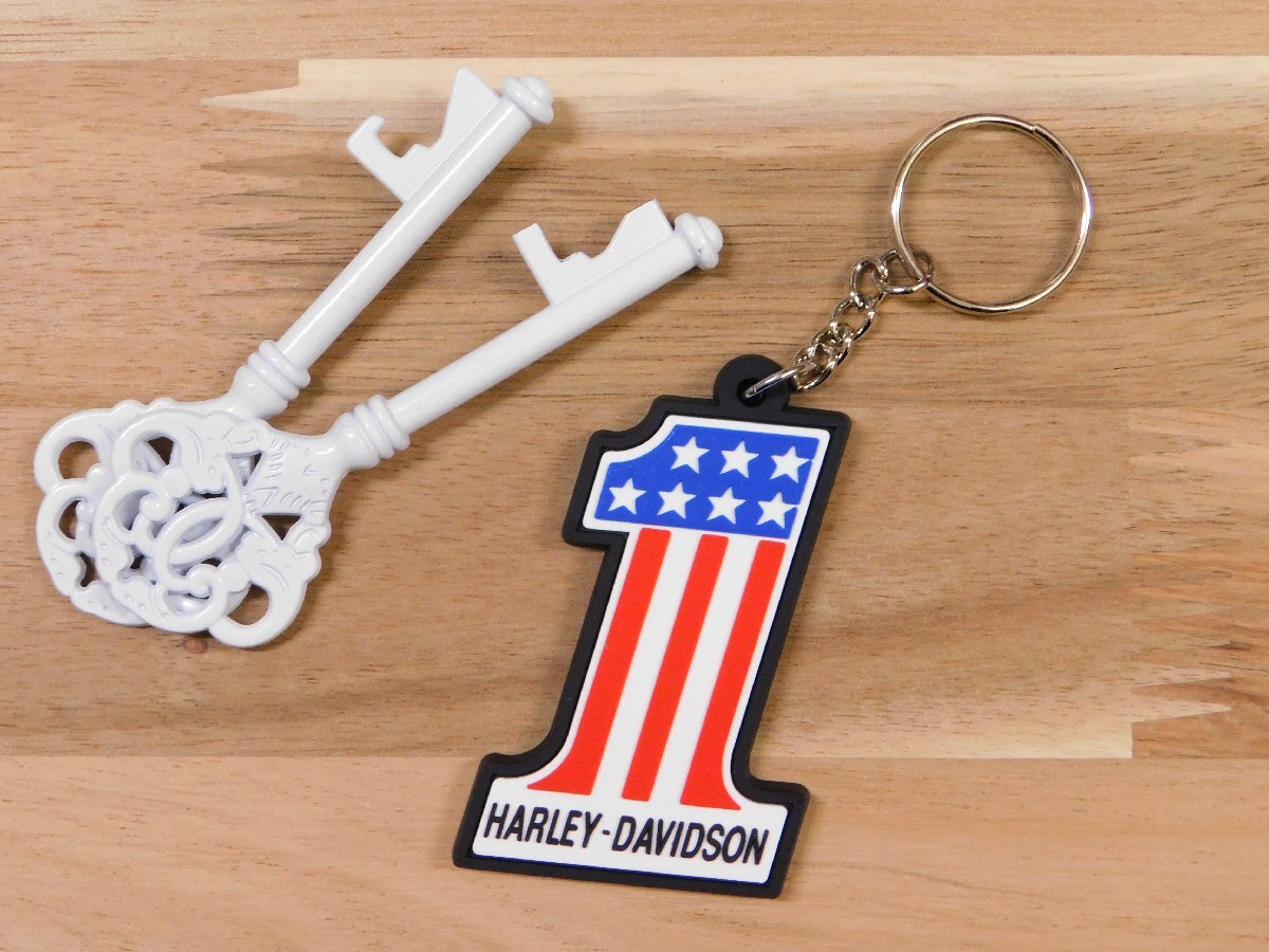 ◆送料\110◆【HARLEY-DAVIDSON ・ハーレー】※《企業ロゴ・ラバーキーホルダー》 アメリカン雑貨 キーリング RC101拍卖