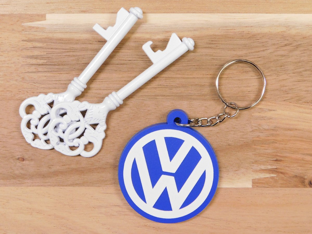 ◆送料\110◆【VW・ワーゲン】※《企業ロゴ・ラバーキーホルダー》 アメリカン雑貨 キーリング RC072拍卖