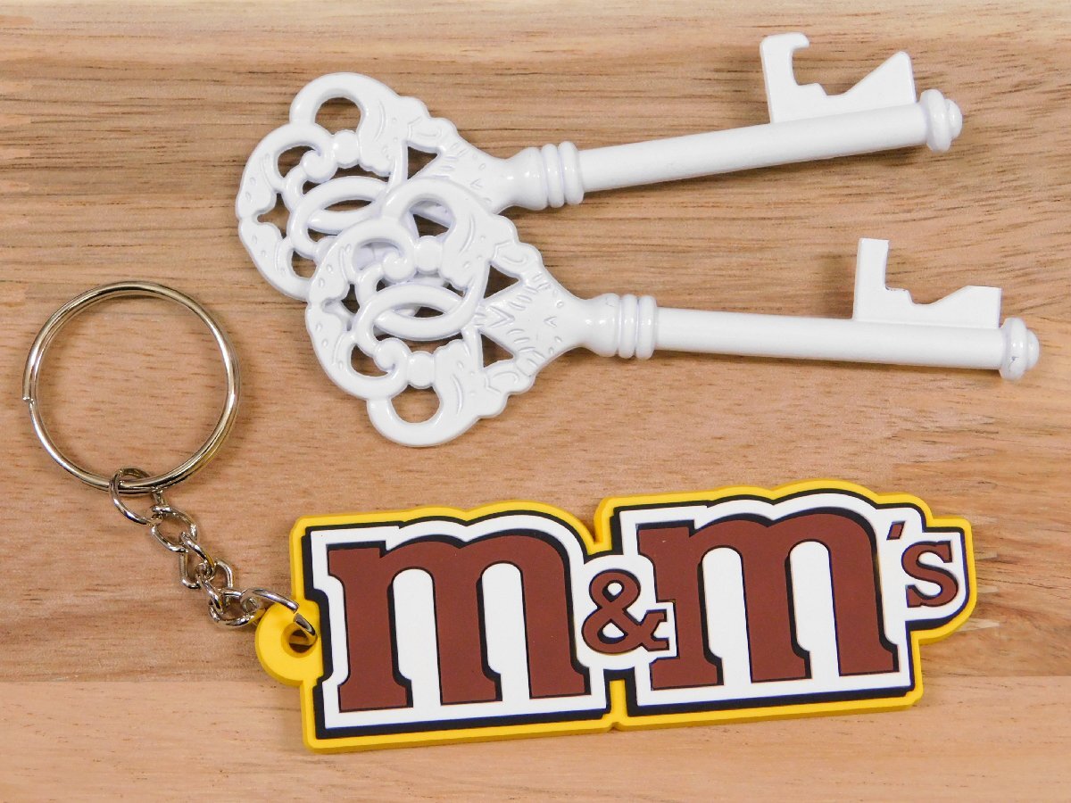 ◆送料\110◆【M&M'S・エムアンドエムズ】※《企業ロゴ・ラバーキーホルダー》 アメリカン雑貨 キーリング RC062 拍卖