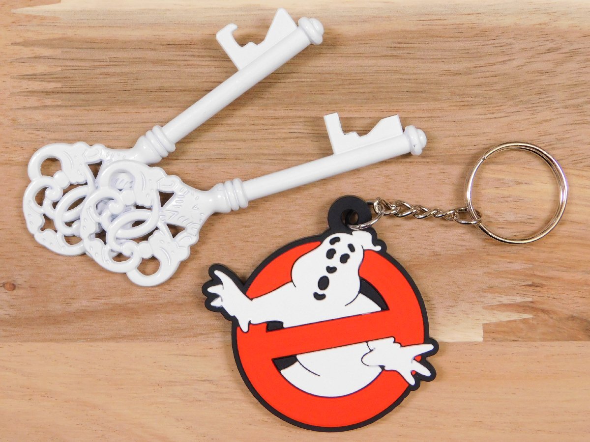 ◆送料\110◆【Ghostbusters・ゴーストバスターズ】※《キャラクターラバーキーホルダー》 アメリカン雑貨 キーリング RC033拍卖