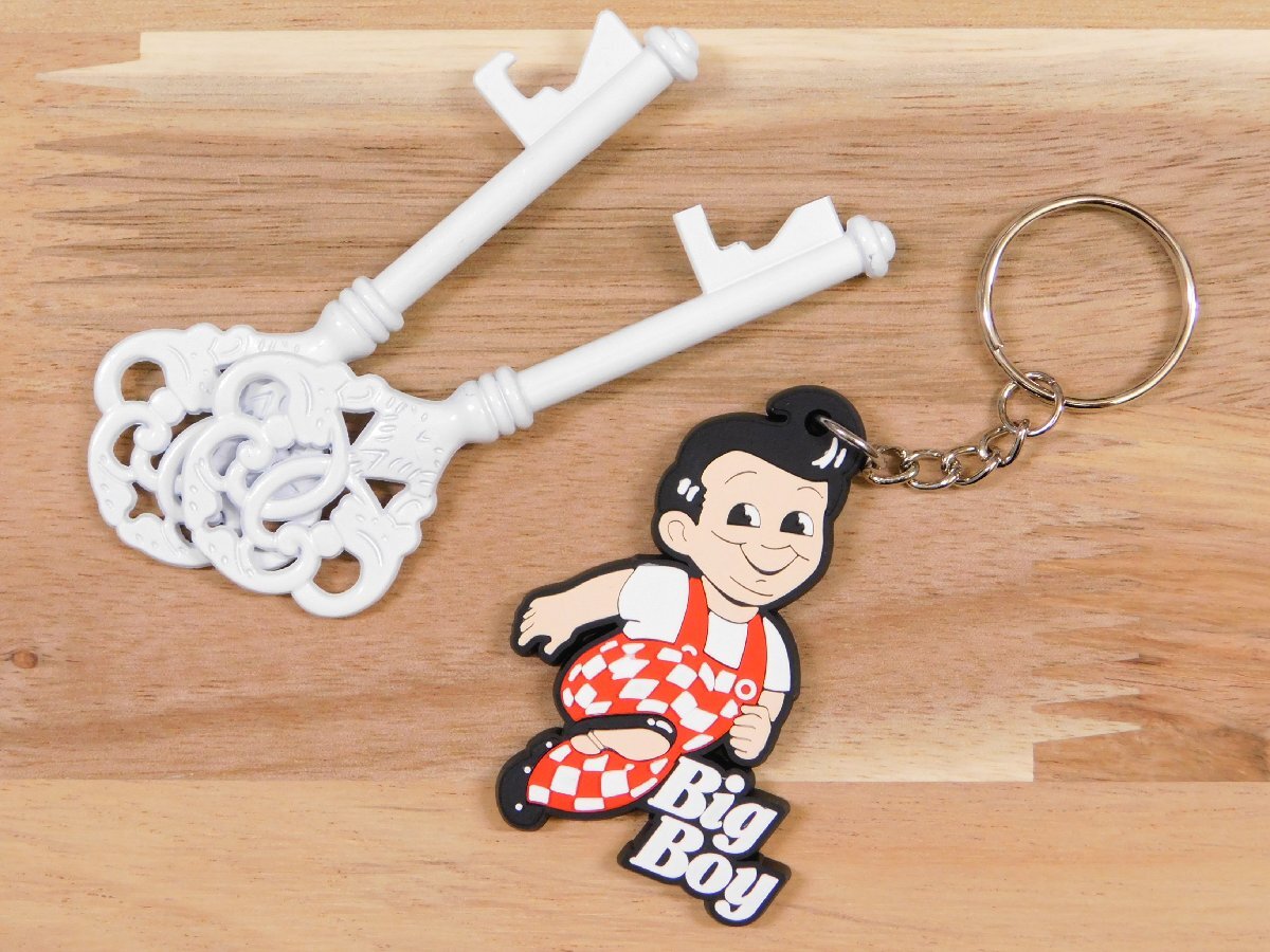 ◆送料\110◆【BIG BOY・ビッグボーイ】※《キャラクターラバーキーホルダー》 アメリカン雑貨 キーリング RC064拍卖