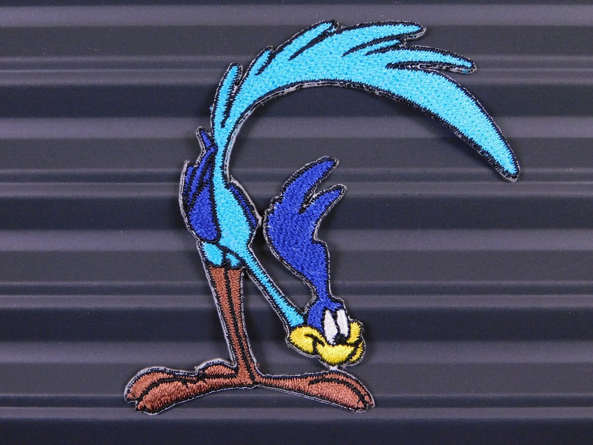 ◆送料\110◆【ロードランナー⑰】※《アイロン刺繍ワッペン》 アメリカン雑貨 刺繍ワッペン アイロンワッペン拍卖